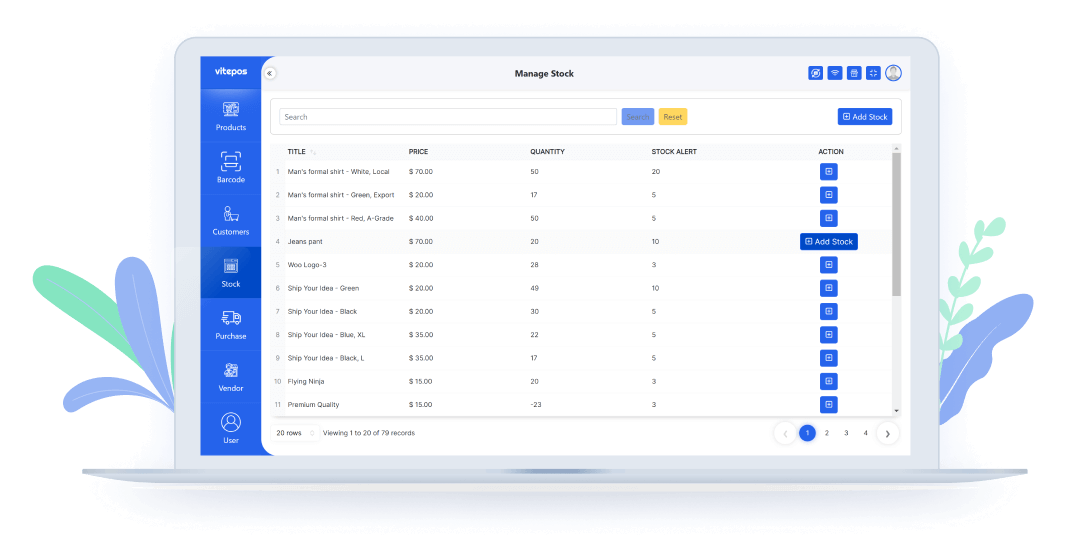 Dynamically Update<br>Product Stock
