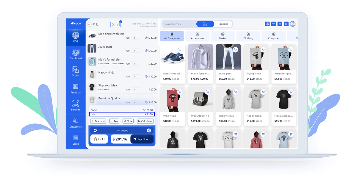 Tax Calculation Based On Outlet
