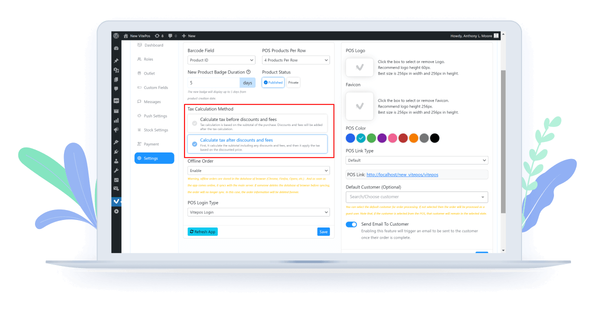 Tax Calculation Methods