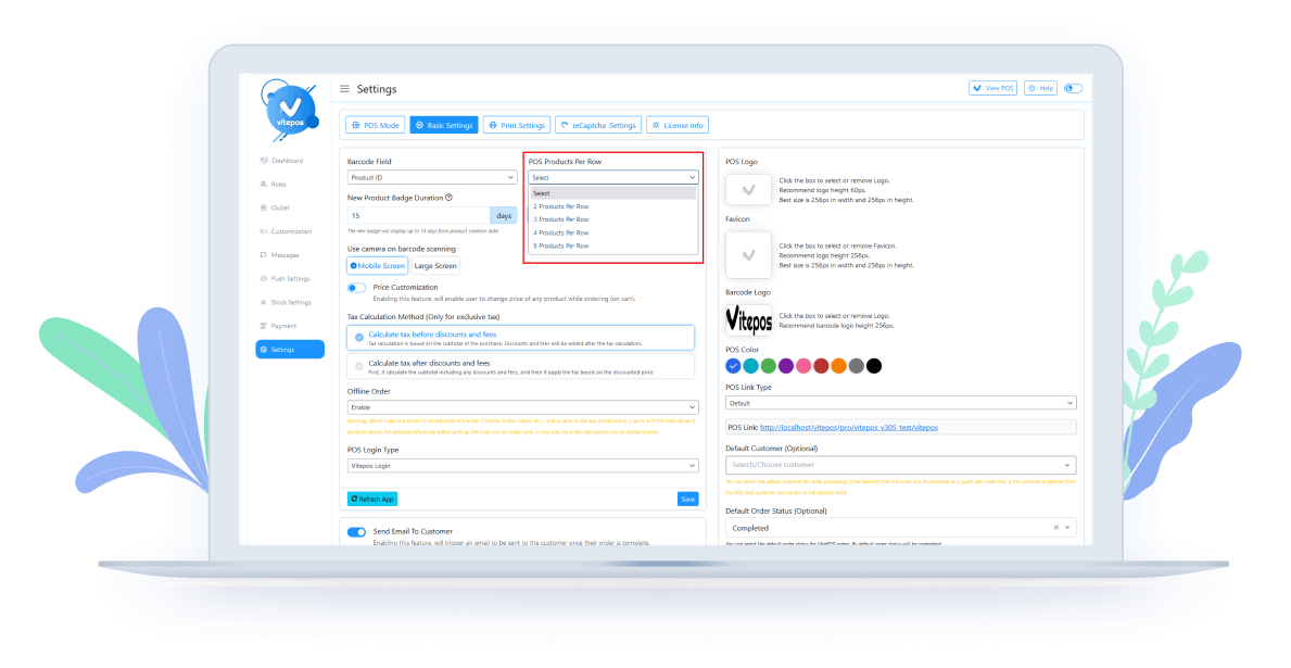 Display Product Per Row